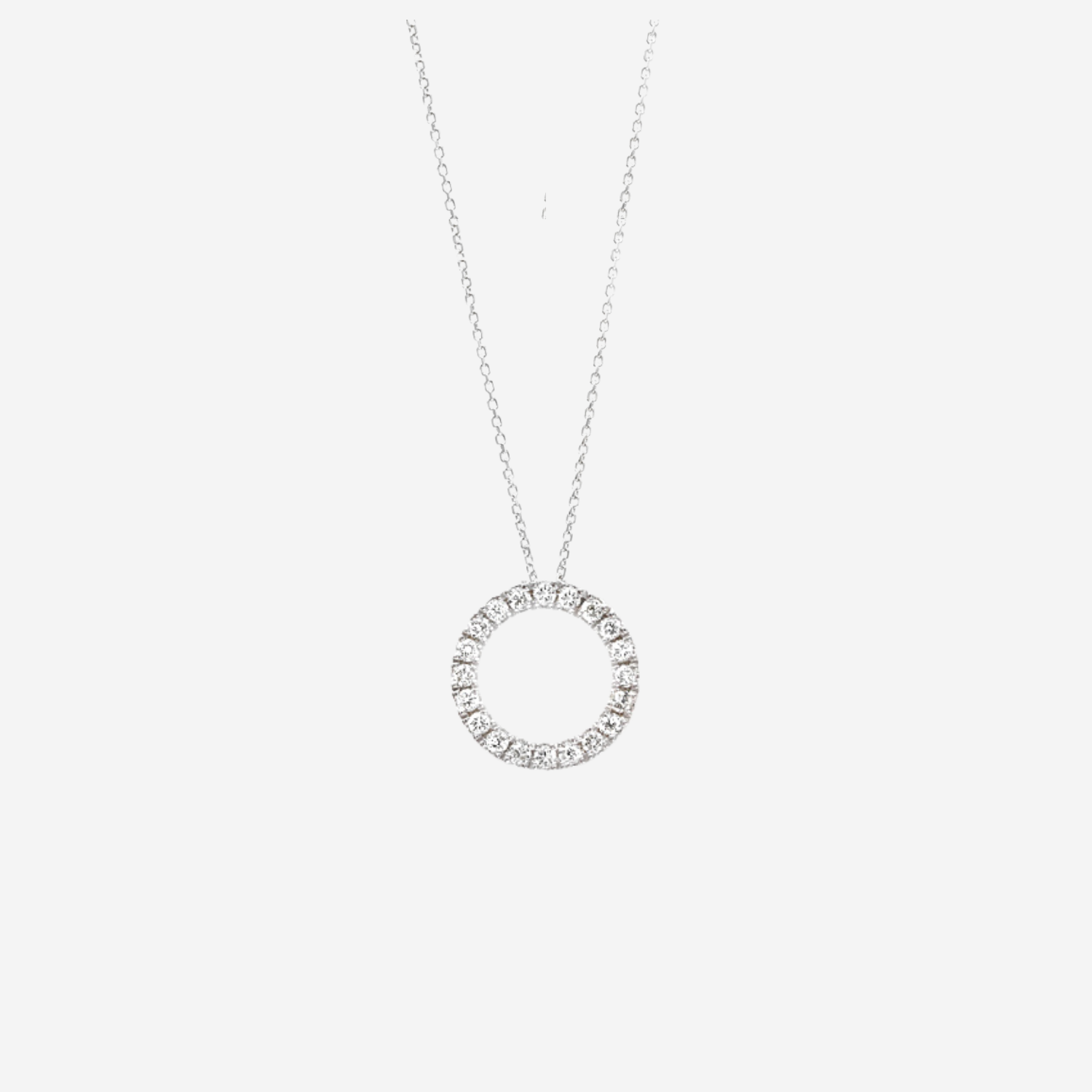 Diamond Circle of Life Necklace - 18ct Gold