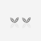 Winged Diamond Earrings - 18ct Gold