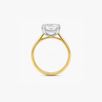 5.07ct Oval Cut Lab Grown Diamond Ring - 18ct Yellow Gold