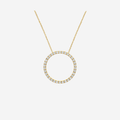 1.00ct Diamond Circle of Life Necklace - 18ct Gold