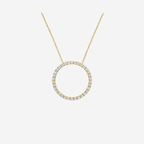 1.00ct Diamond Circle of Life Necklace - 18ct Gold