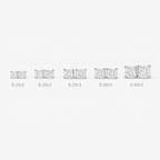 Princess Cut Diamond Earrings - 9ct Gold