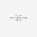 3.08ct Round Cut Lab Grown Diamond Ring - 9ct White Gold