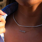 Classic Name Necklace - 18ct Gold