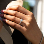 2.50ct Round Cut Lab Grown Diamond Ring - Platinum