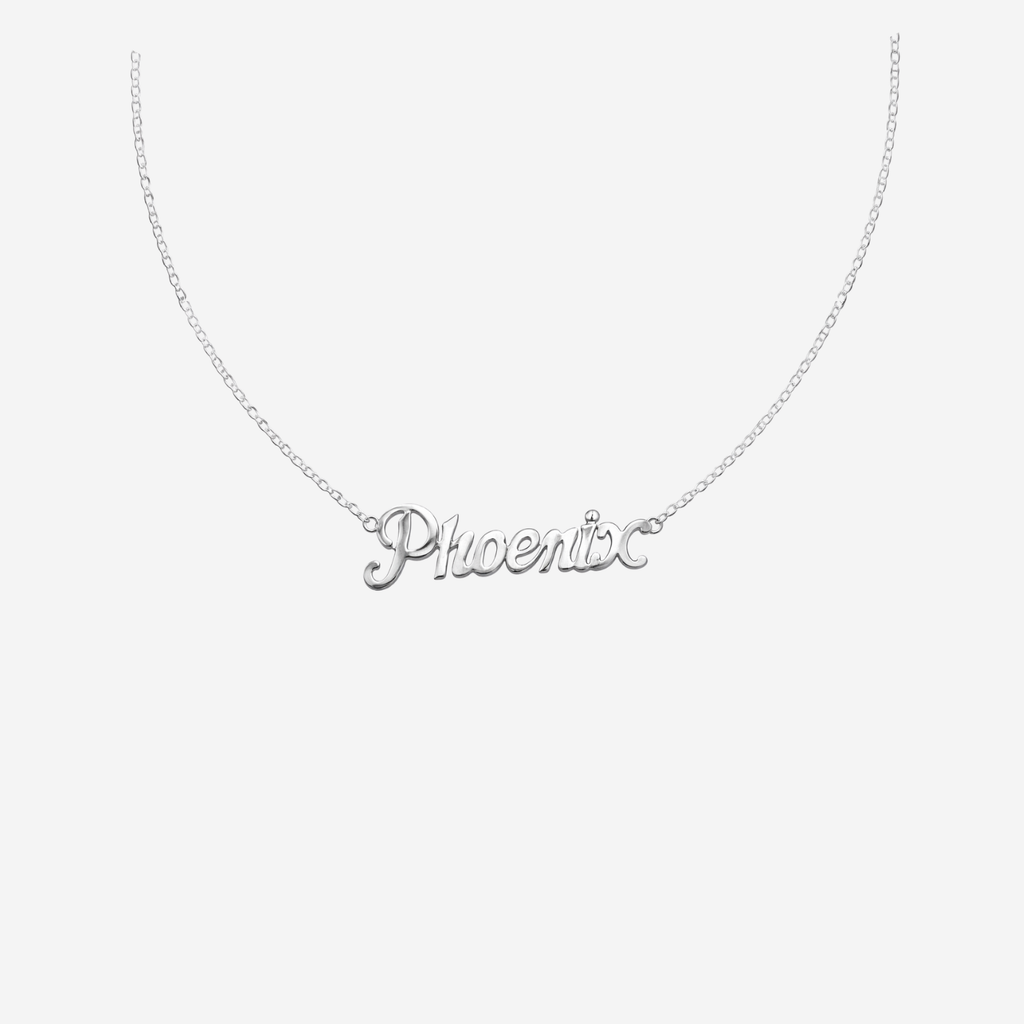 Classic Name Necklace - 18ct Gold