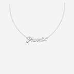 Classic Name Necklace - 18ct Gold