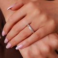 Princess Cut Diamond Channel Set Wedding Band