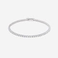 3.00ct Lab Grown Tennis Bracelet - 9ct White Gold