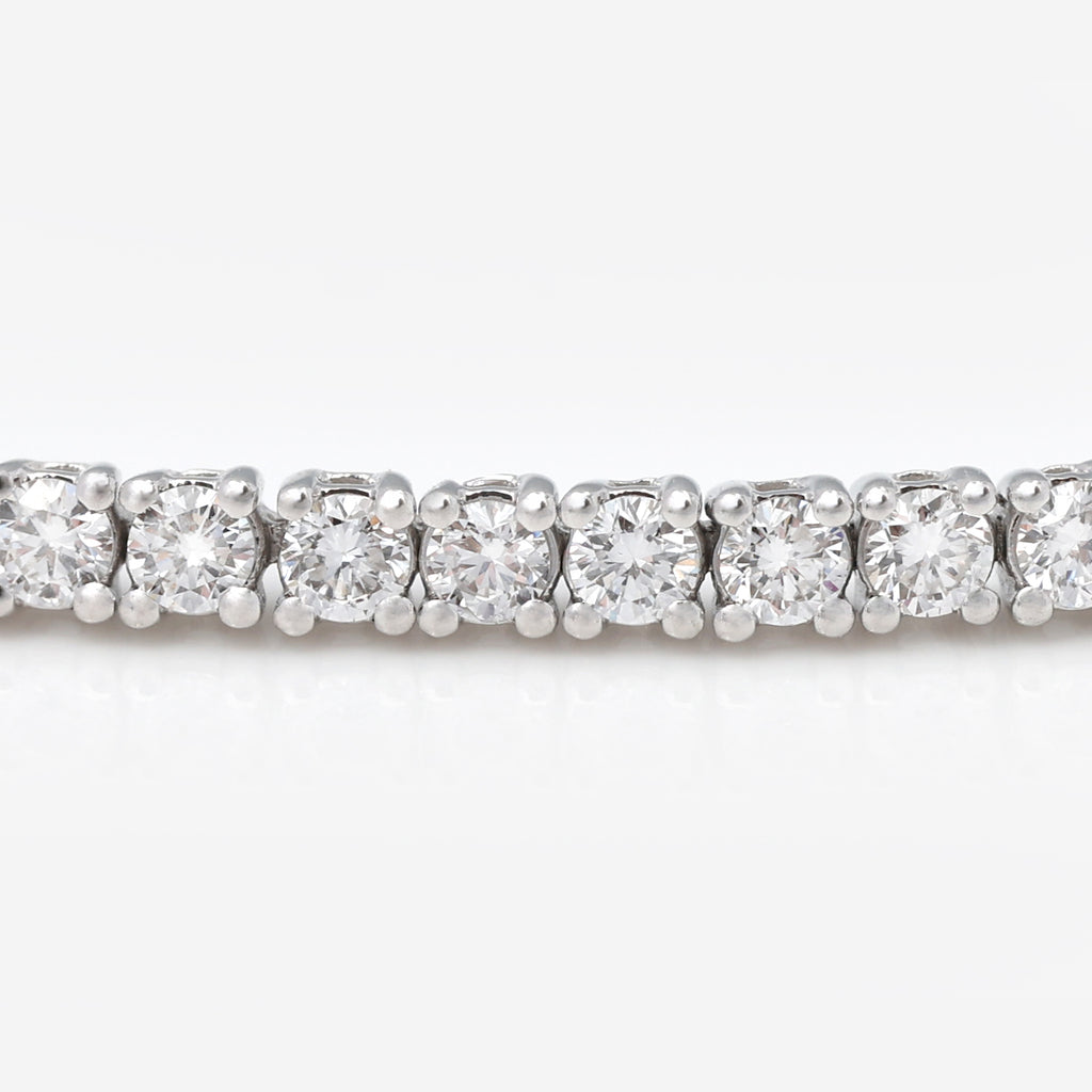 3.00ct Lab Grown Tennis Bracelet - 9ct White Gold