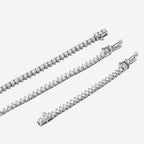 5.00ct Round Lab Grown Diamond Tennis Necklace - 9ct White Gold