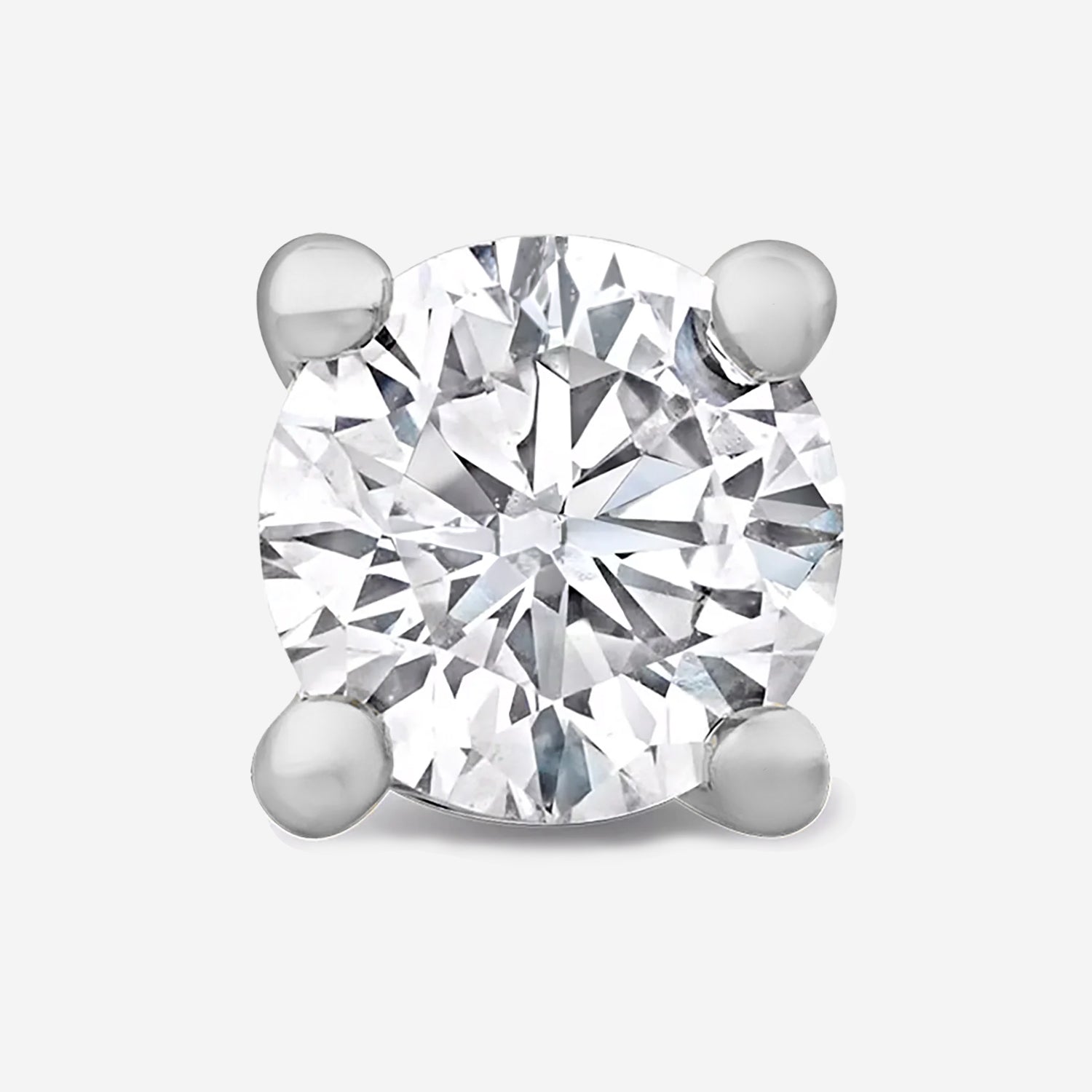 1.00ct Lab Grown Diamond Earrings - 9ct White Gold