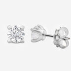 1.00ct Lab Grown Diamond Earrings - 9ct White Gold