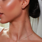 0.75ct Dainty Diamond Necklace - 18ct Gold
