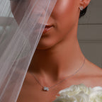 2.00ct Lab Grown Diamond Toi Et Moi Earrings - 18ct White Gold