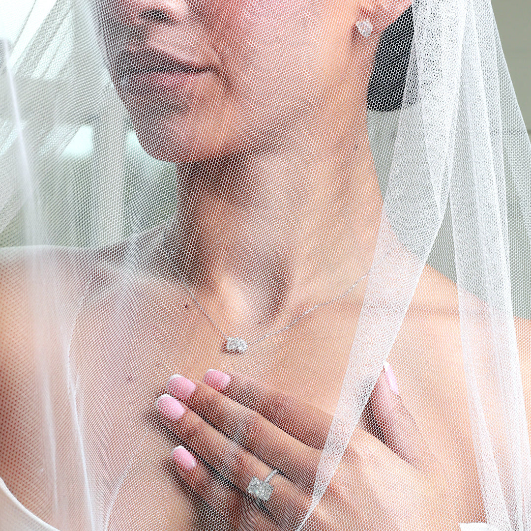 2.00ct Lab Grown Diamond Toi Et Moi Earrings - 18ct White Gold