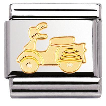 030108/06 Classic S/Steel,bonded yellow gold Scooter - SayItWithDiamonds.com