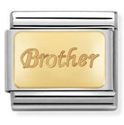 030121/35Classic bonded yellow Gold Engraved Sign BROTHER 030121/35 - SayItWithDiamonds.com