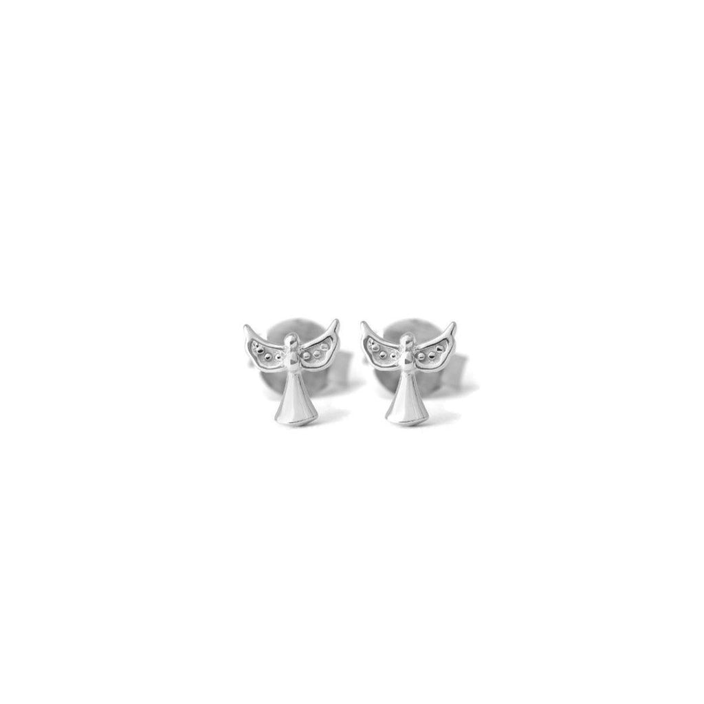 Angel Earrings - Sterling Silver - SayItWithDiamonds.com