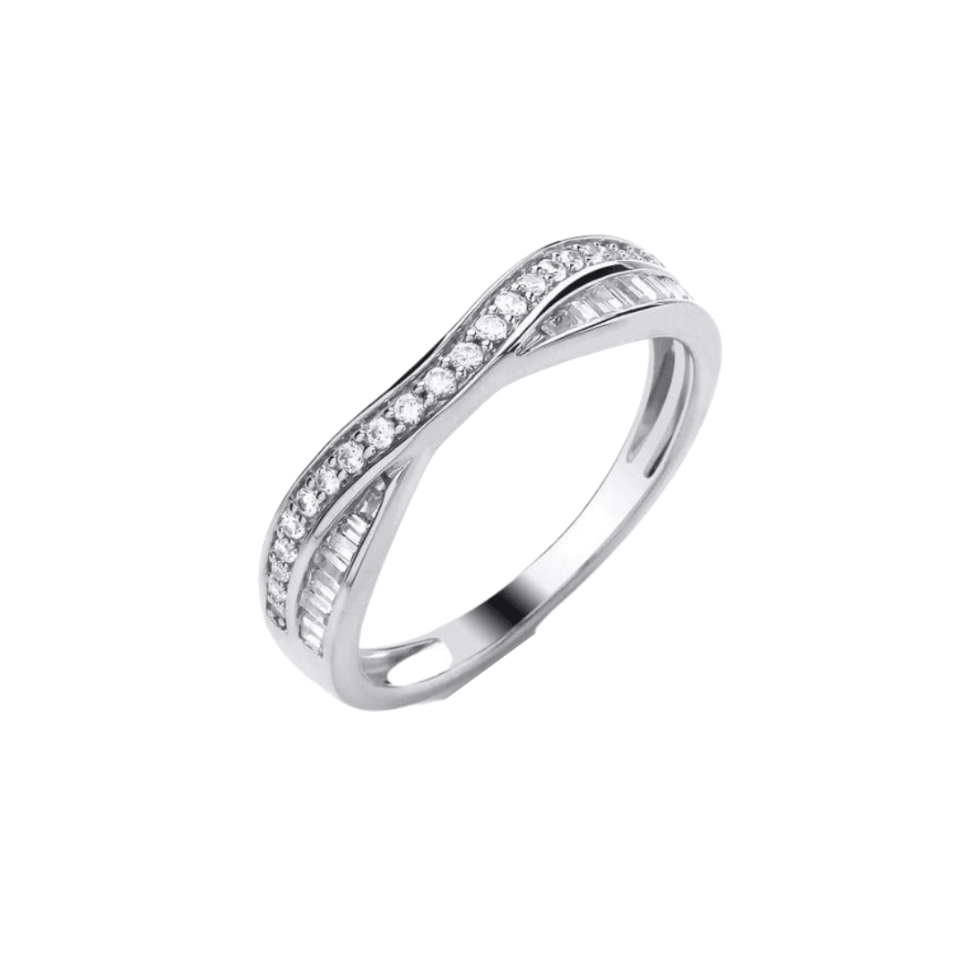 Double Sided Wishbone Diamond Ring - SayItWithDiamonds.com